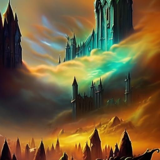 Blue Castle In the sky