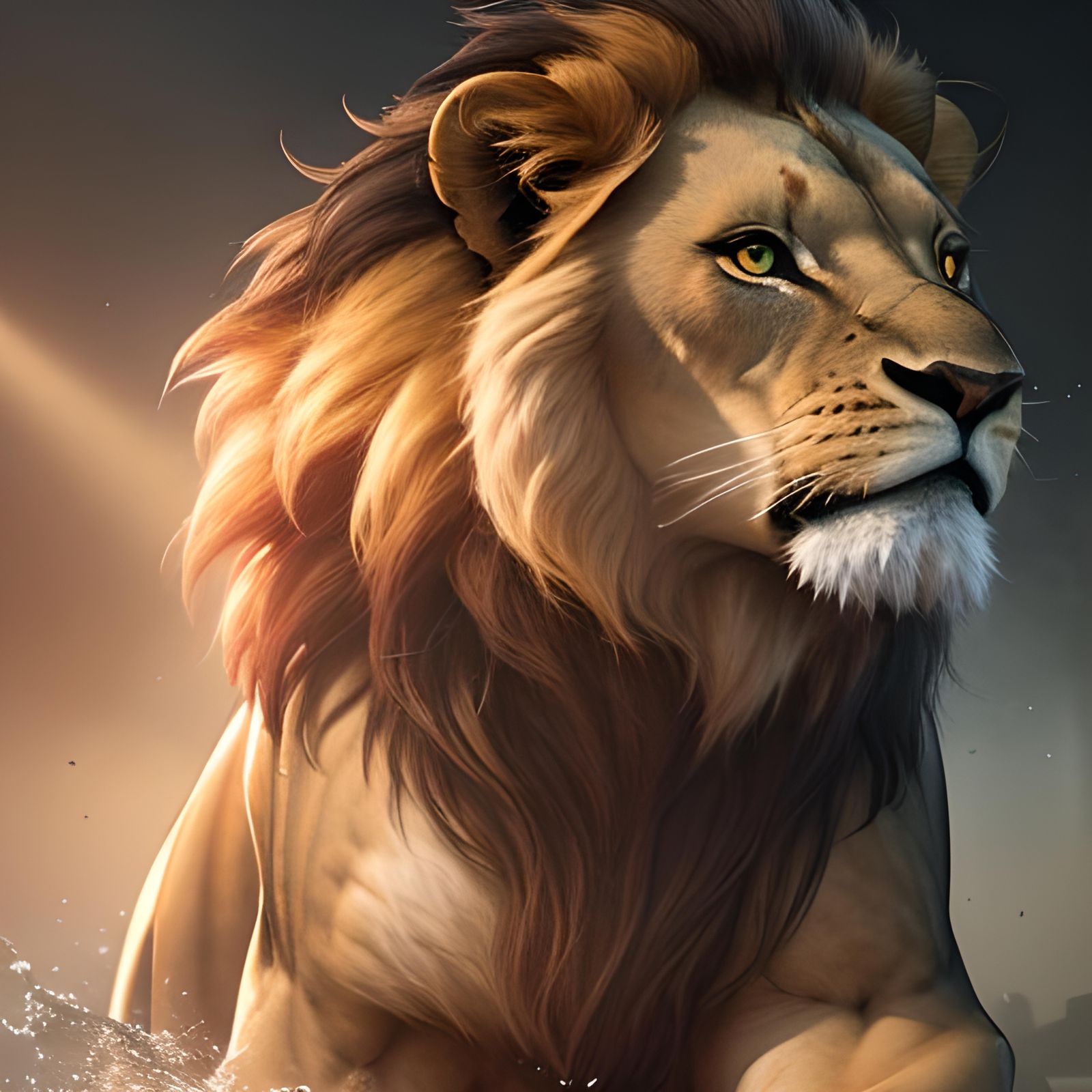 Lions in Ghanaian culture