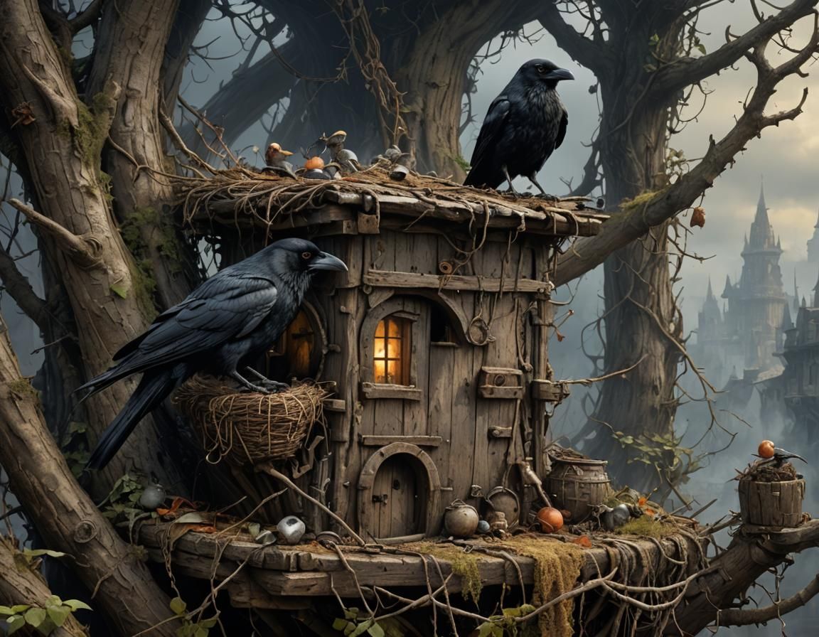 Crow's Nest Scene in Jean Baptiste Monge Style