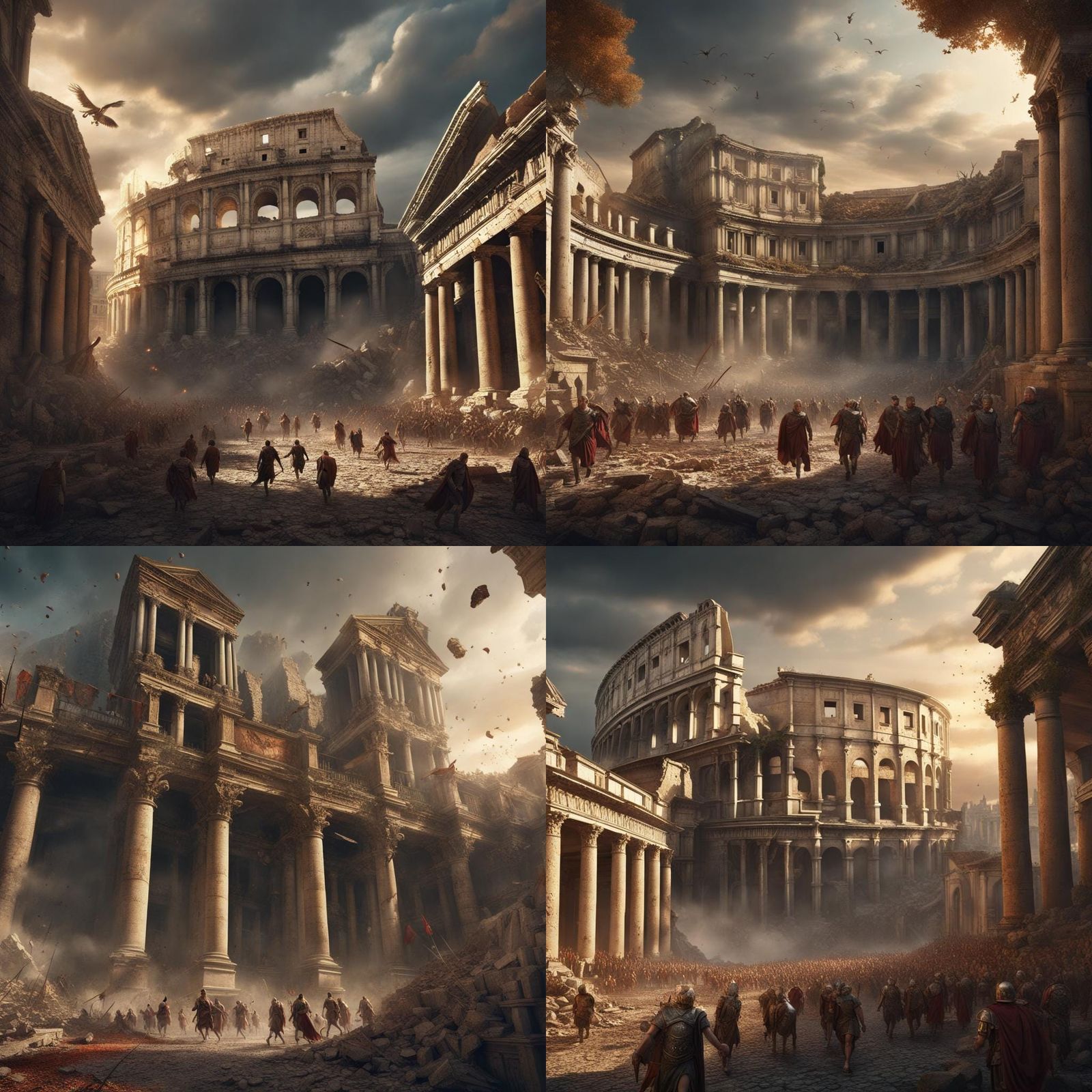 You are witnessing the fall of the Roman Empire, V2.0.