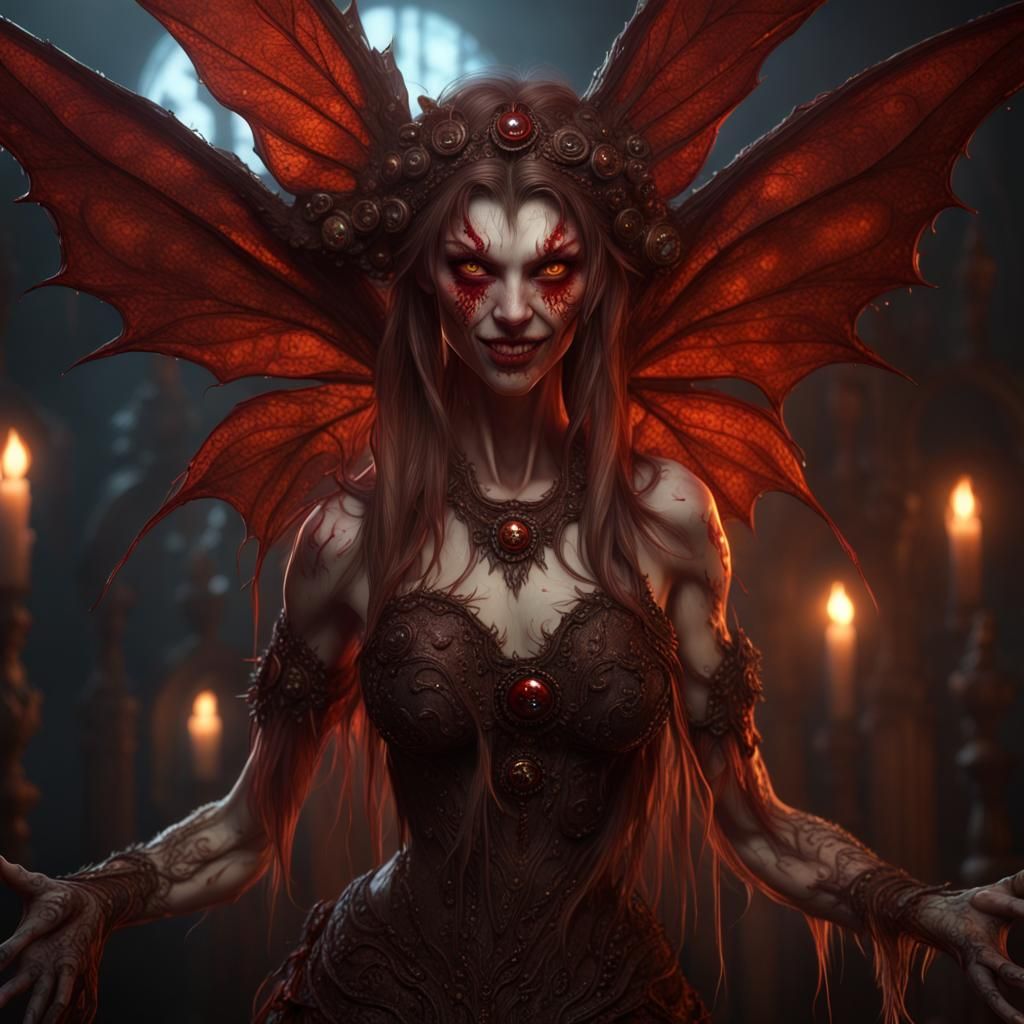 The queen of the horror fae court