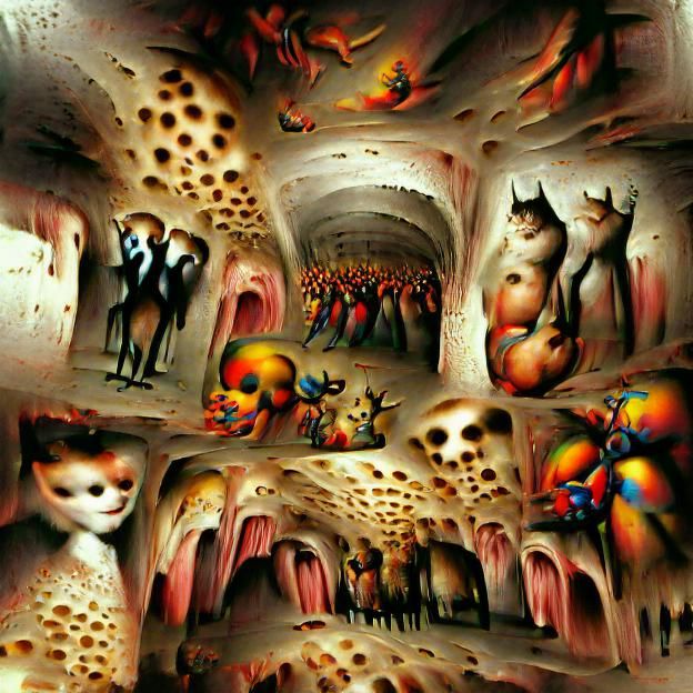 Eerie Catacombs: An Underground Burial Site