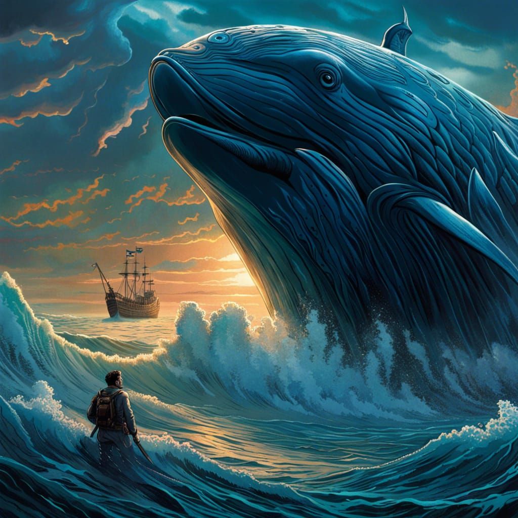 Jonah and the Whale: Epic Comic Book Art