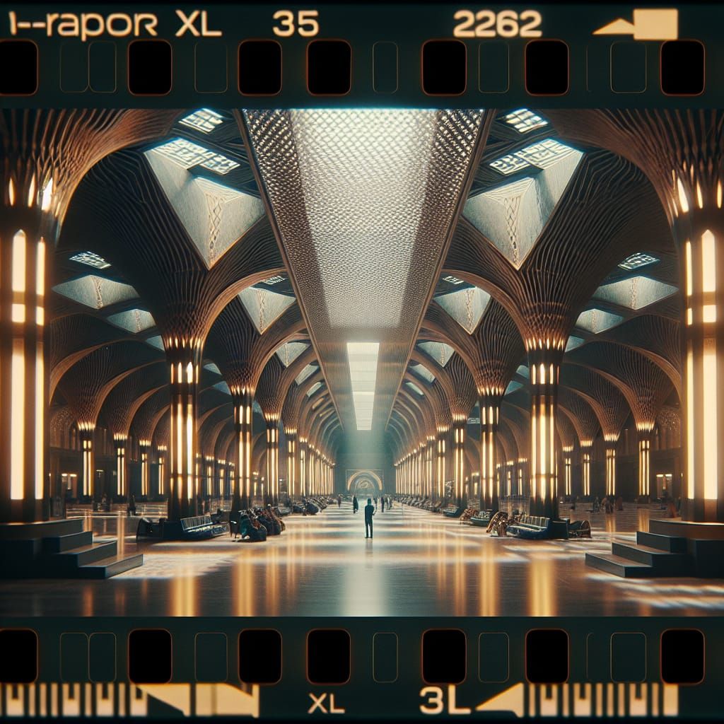 Kazakh Architecture: Cinematic Airport Design