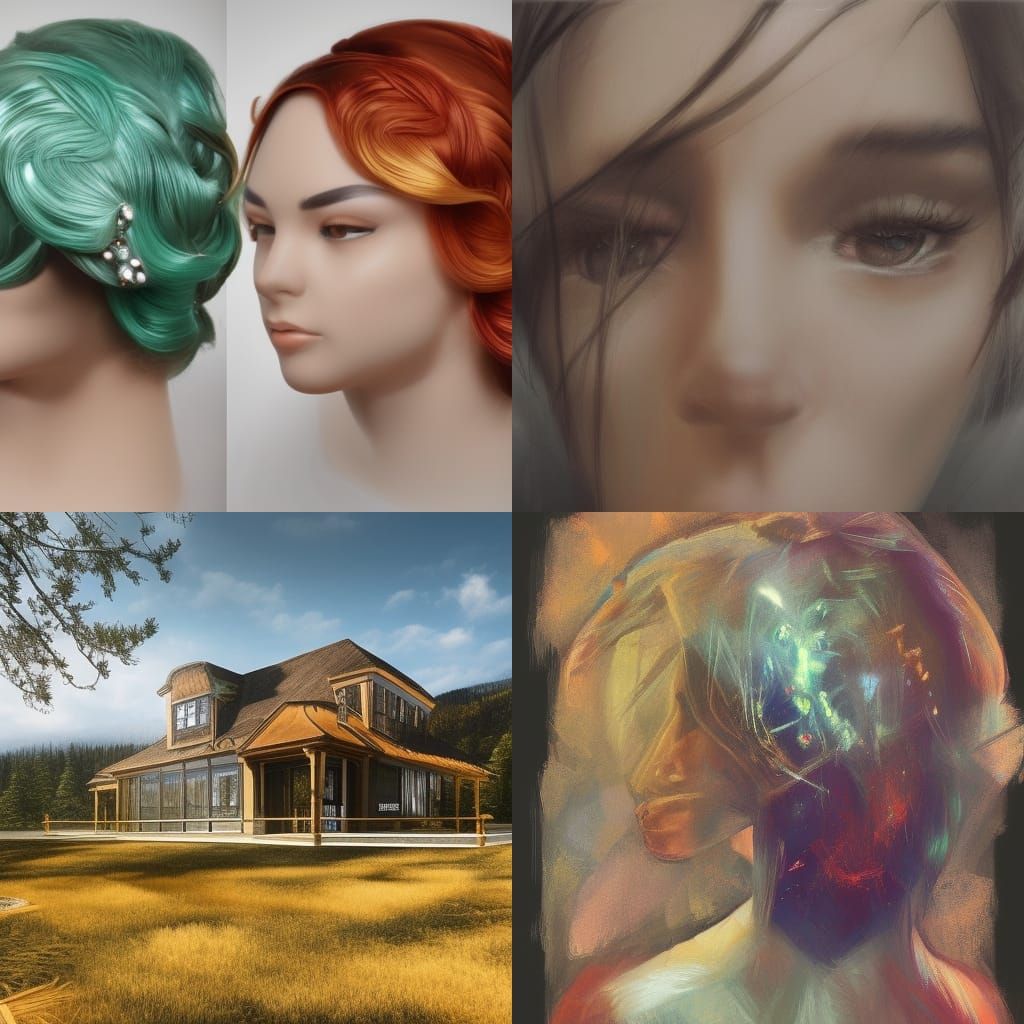 Detailed Portrait with Dynamic Lighting in 8k
