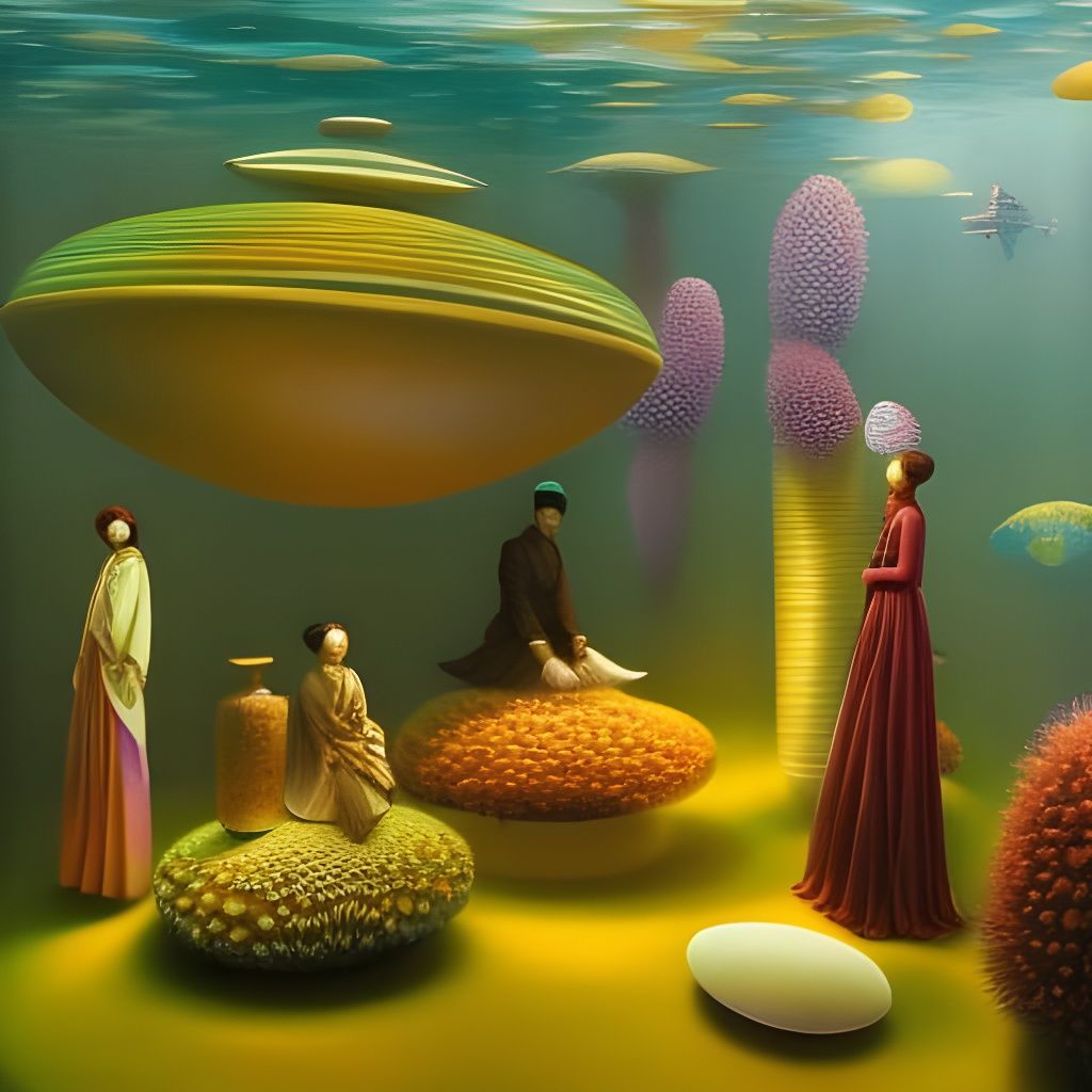 Submarine City Society in Steamnouveau Style