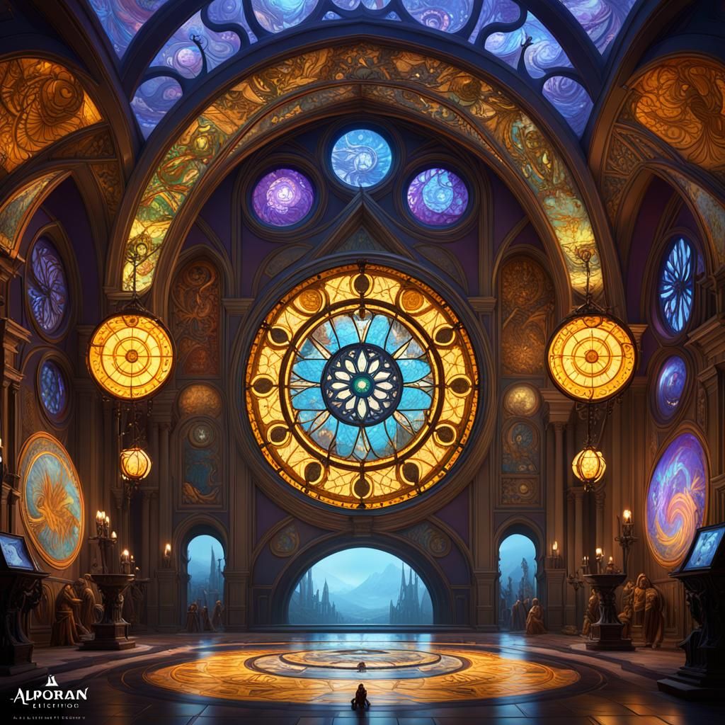 Tabula Smaragdina: Dark Fantasy Concept Art