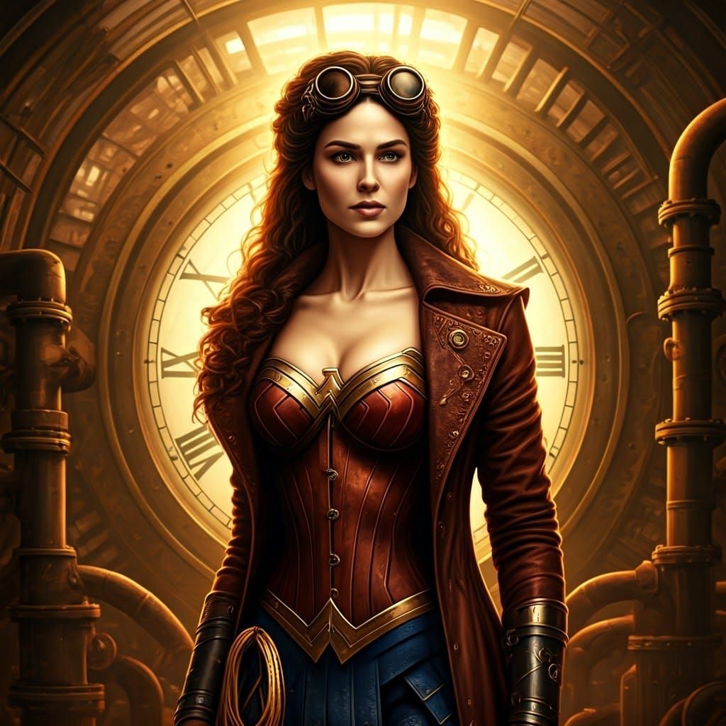 Steampunk Wonder Woman