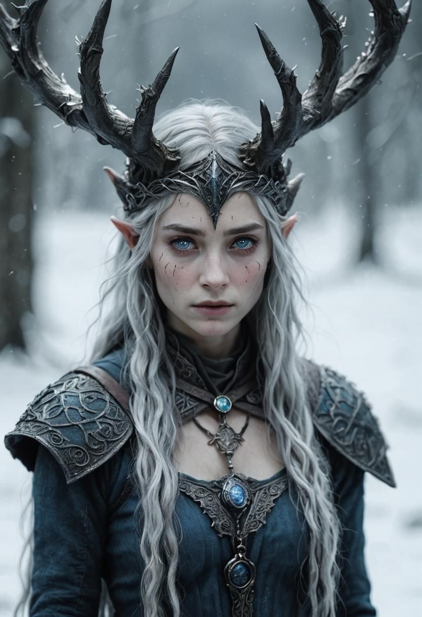 Mysterious Middle Earth Creature Portrait