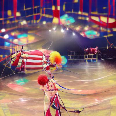 AI Generated Circus Image