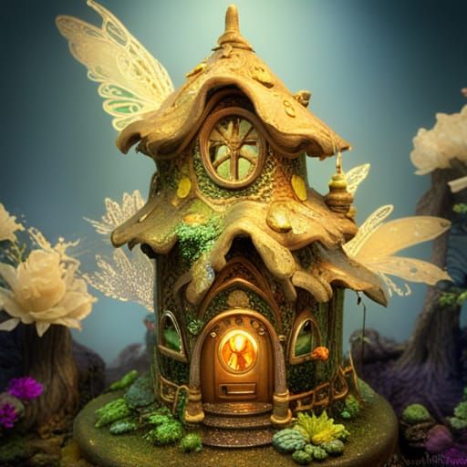 Golden Fairy House