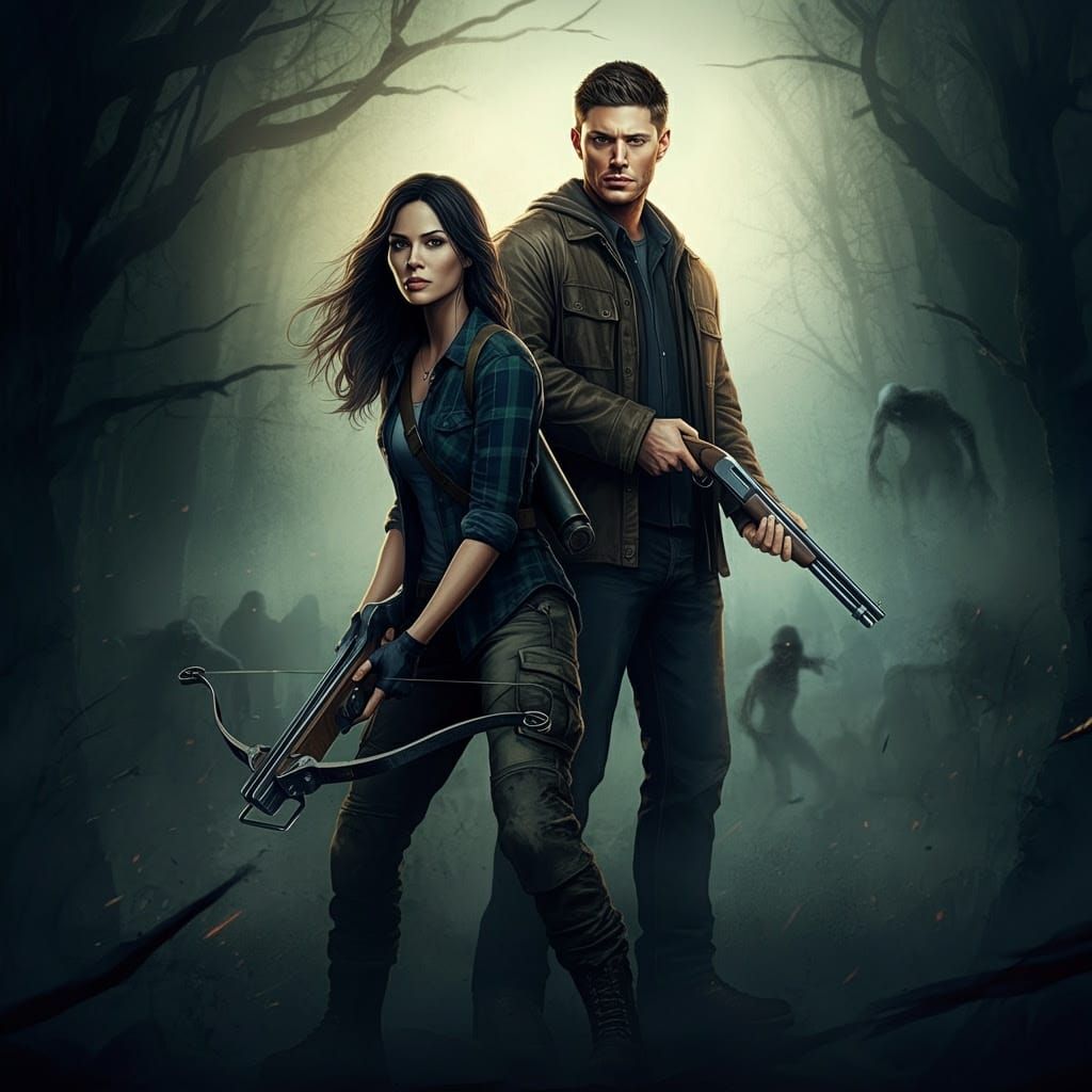 Midnight Hunters: A Supernatural Duo Prepares for Battle