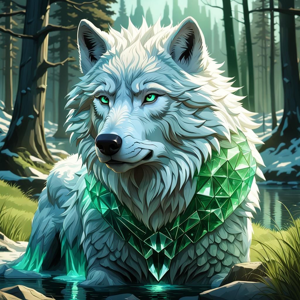 White wolf : Spring