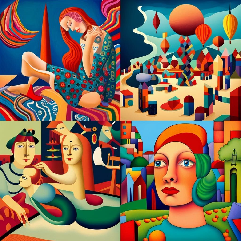 Playful and Colorful Toyism Art