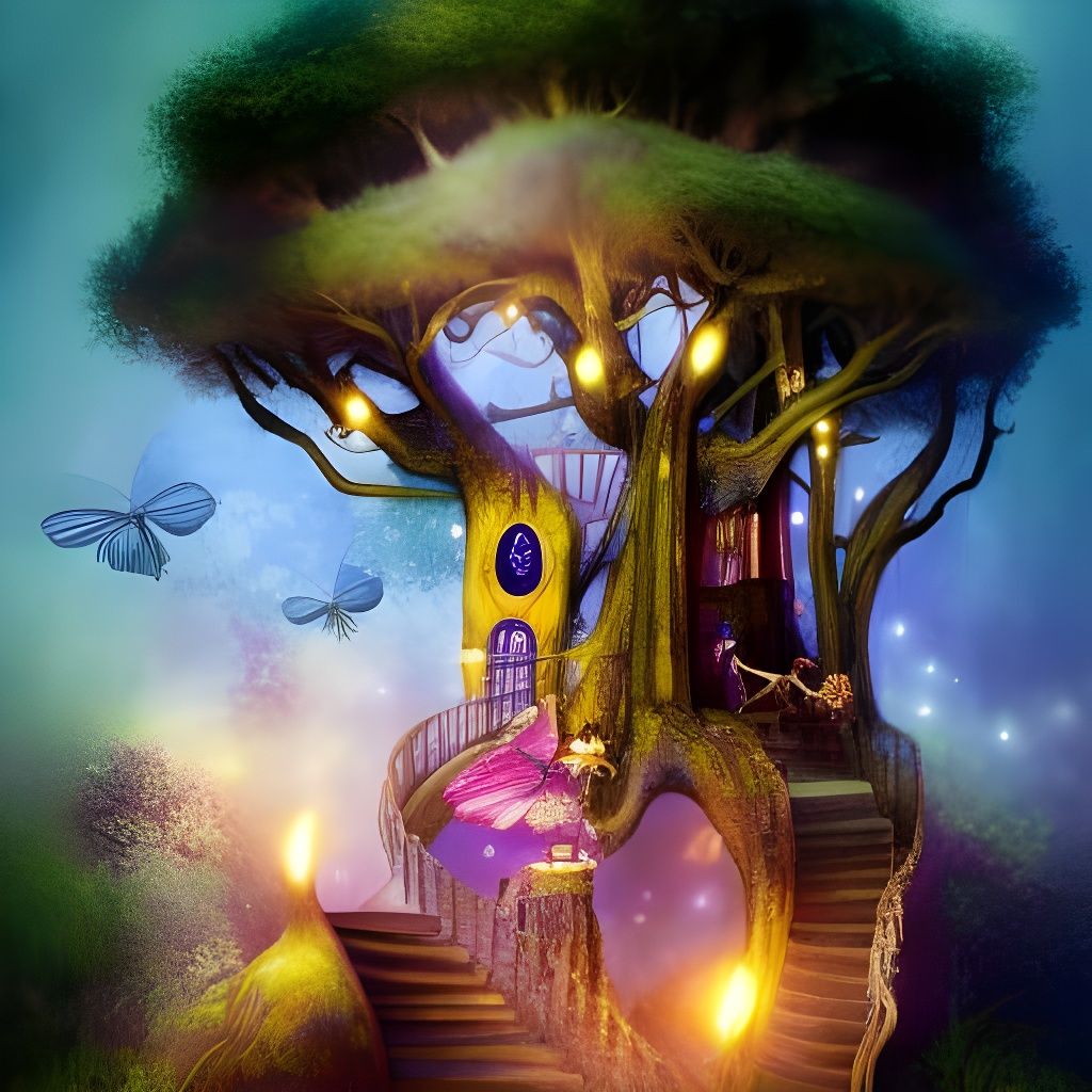 Magical Fairy Party in Woodland Treehouse