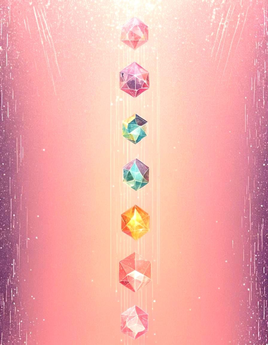 Geometric Harmony: An Abstract AI Art Composition