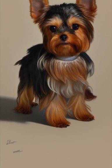 Regal Terrier Puppy Surrounded by Mice