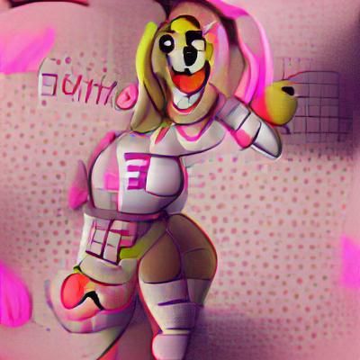 Funtime Chica AI Generated Image
