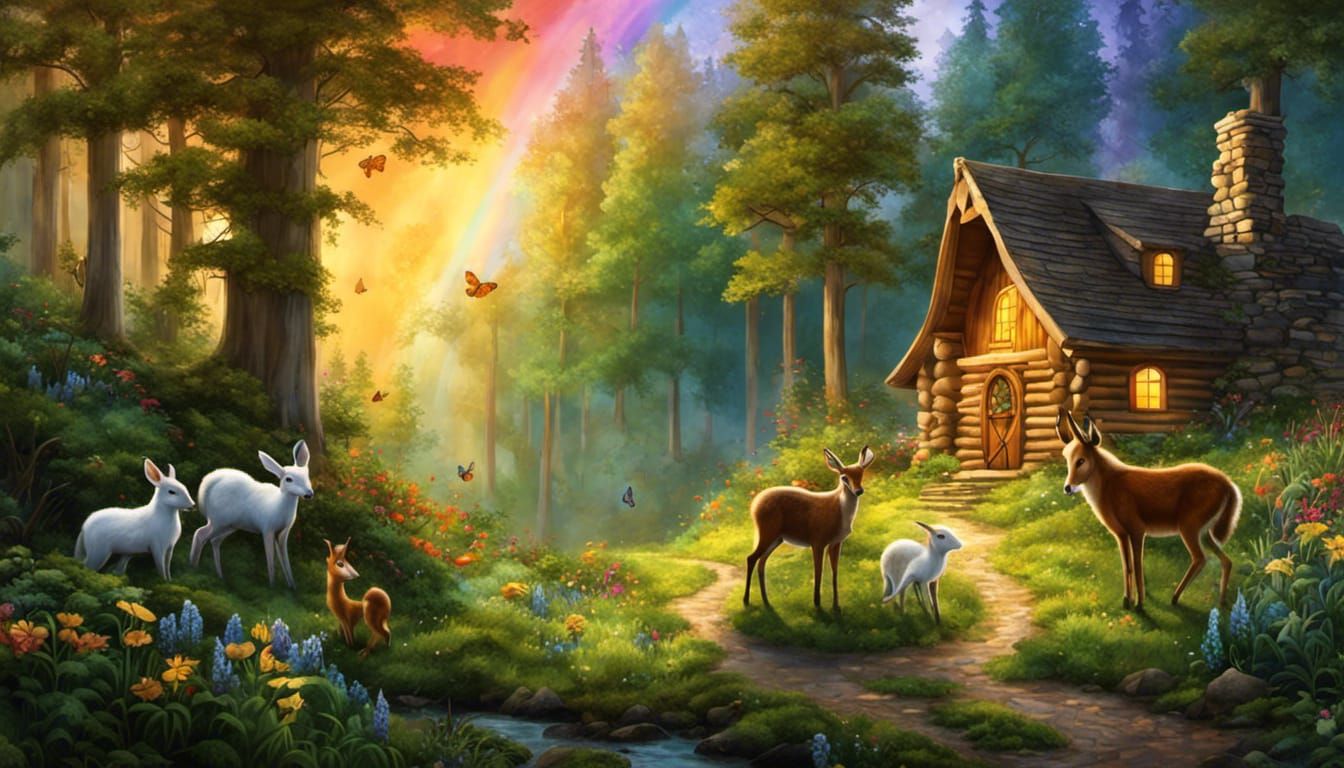 Enchanted Cabin Retreat in Whispering Woods