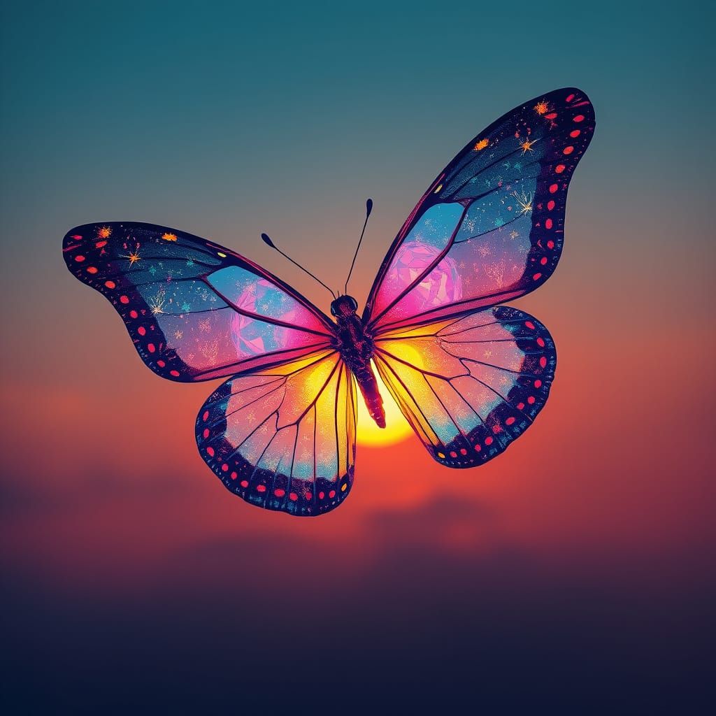 Sunset Flight