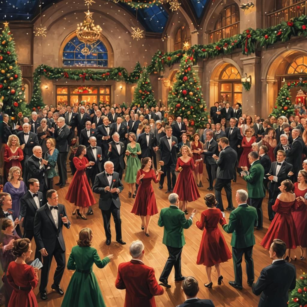 Christmas Gala Excitement