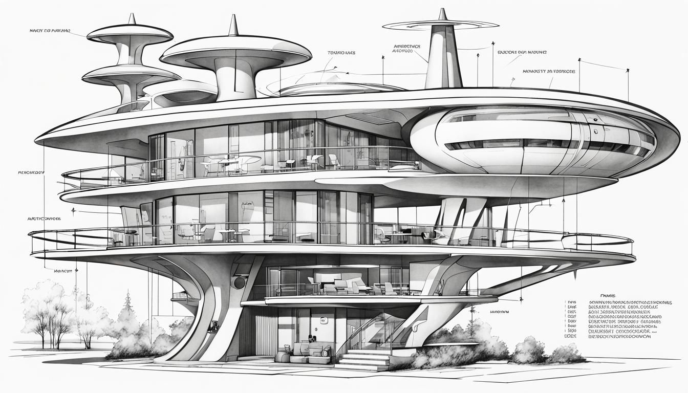 modern apartment building, unique, attractive,  appealing an...