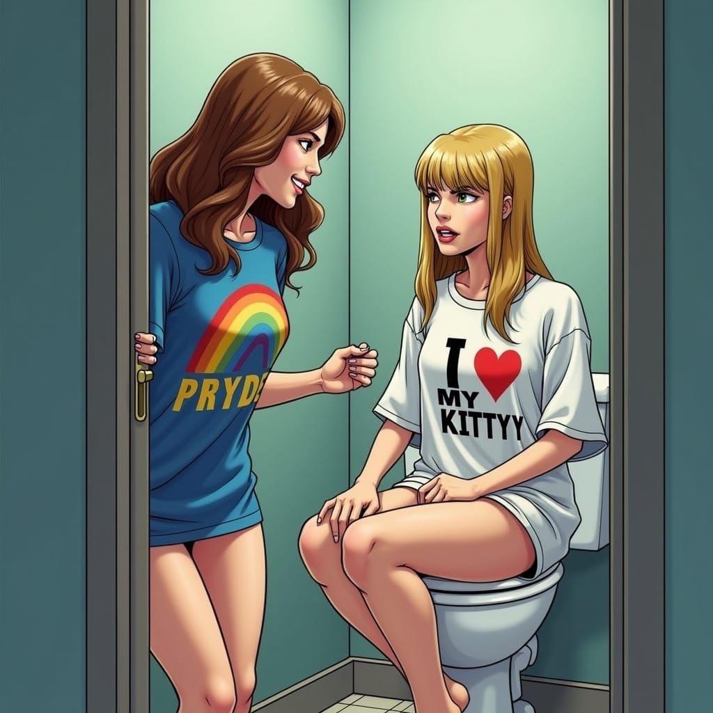 Cinematic Portrait of Kitty Pryde and Illyana Rasputin