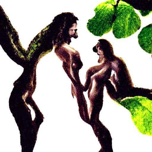 Adam and Eve: An AI Interpretation