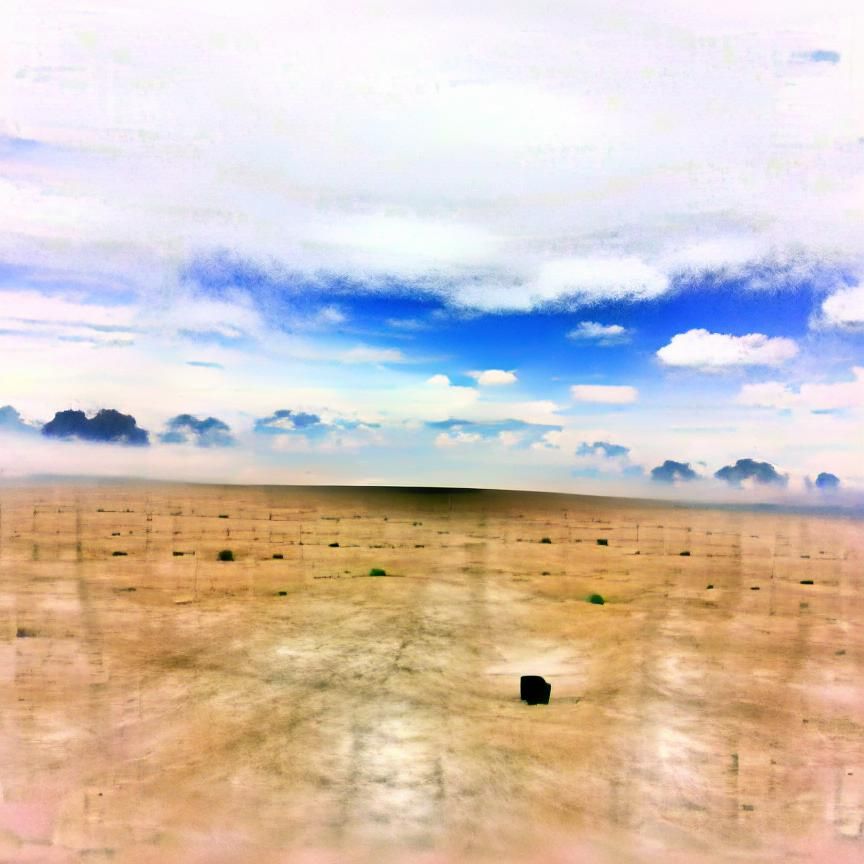 Black Void: AI Interpretation of a Blank Prompt