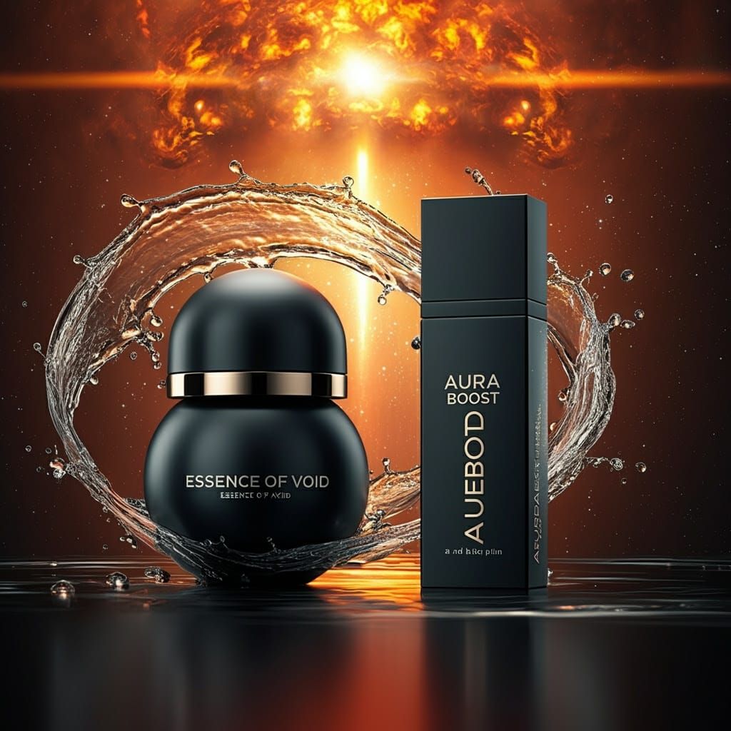 Cosmic Beauty Products Amidst Supernova Glory