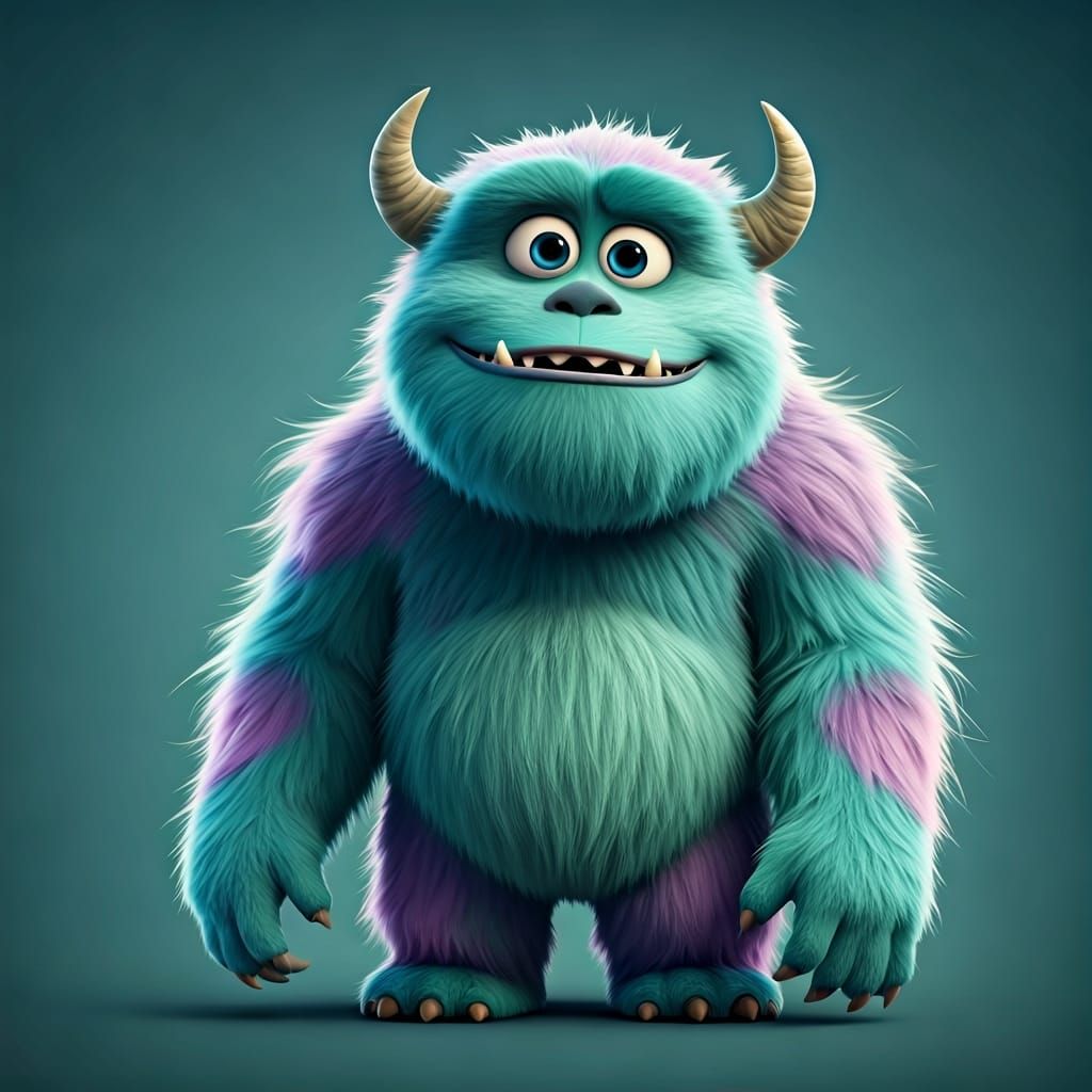 Cute Monster for Preschool TV Show