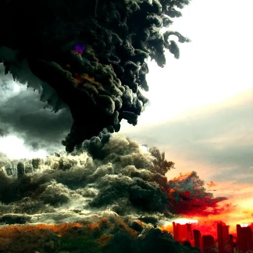 Dramatic Apocalypse Scene