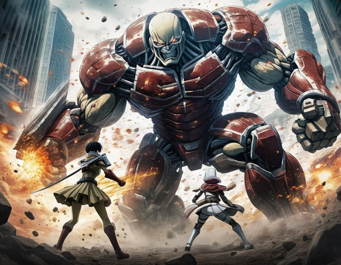 ikasa vs Armored Titan