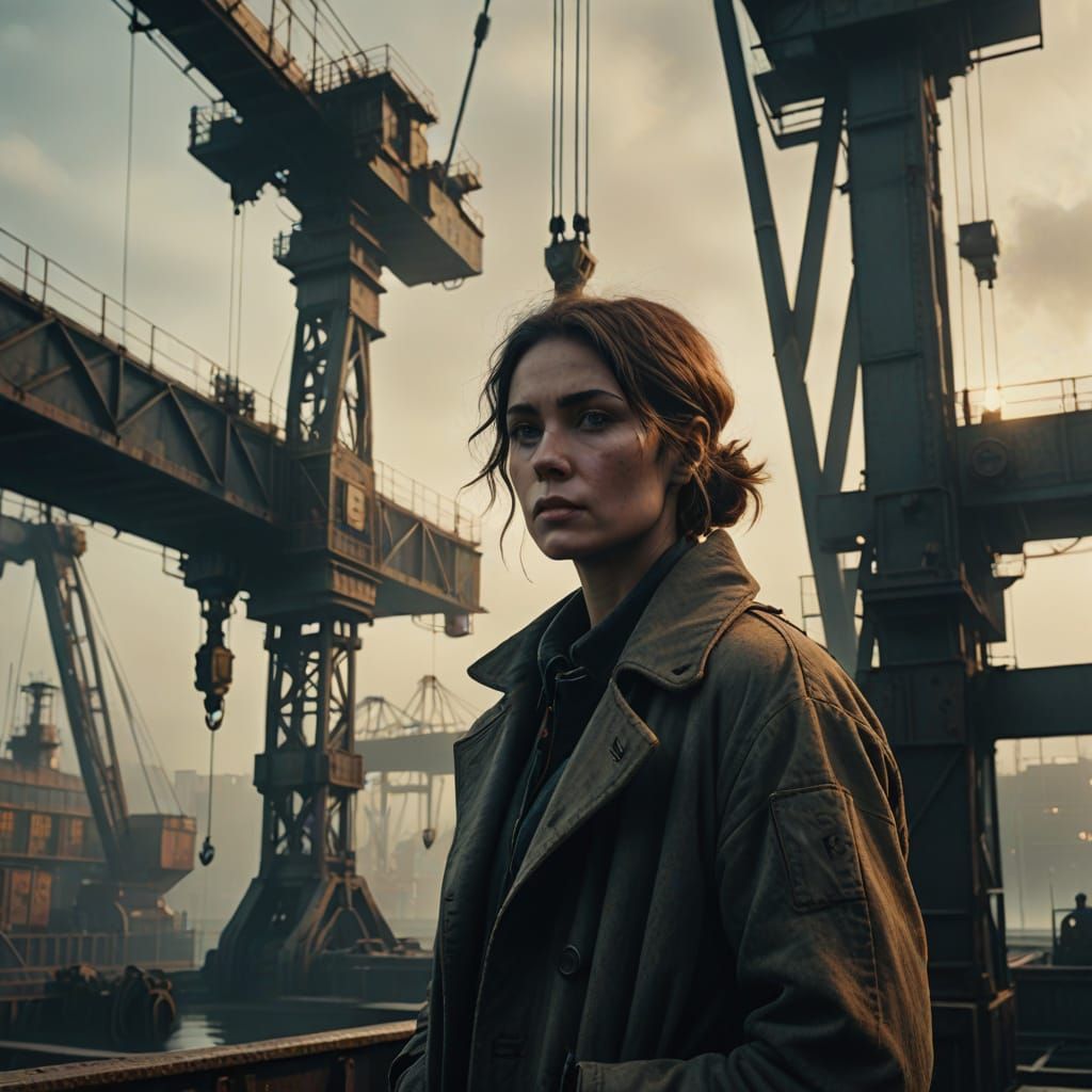 1925 London Docks in Epic Cinematic Style