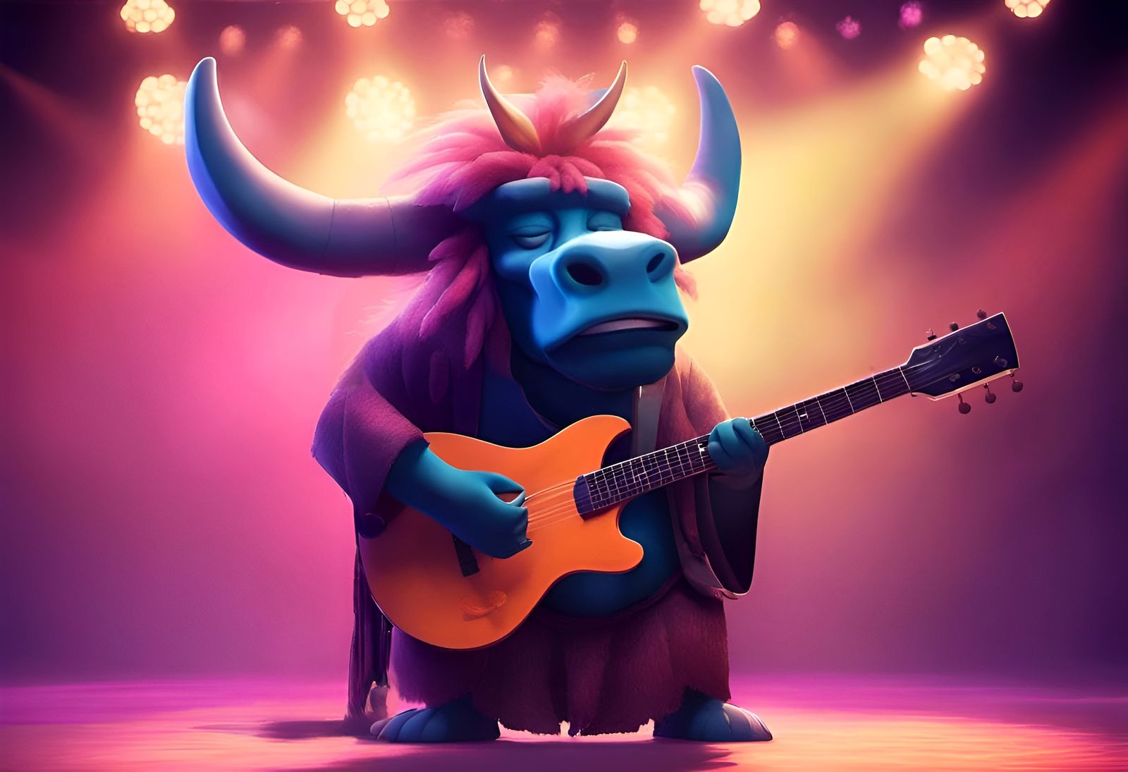 Fleetwood Yak Live Performance: Fantasy Art