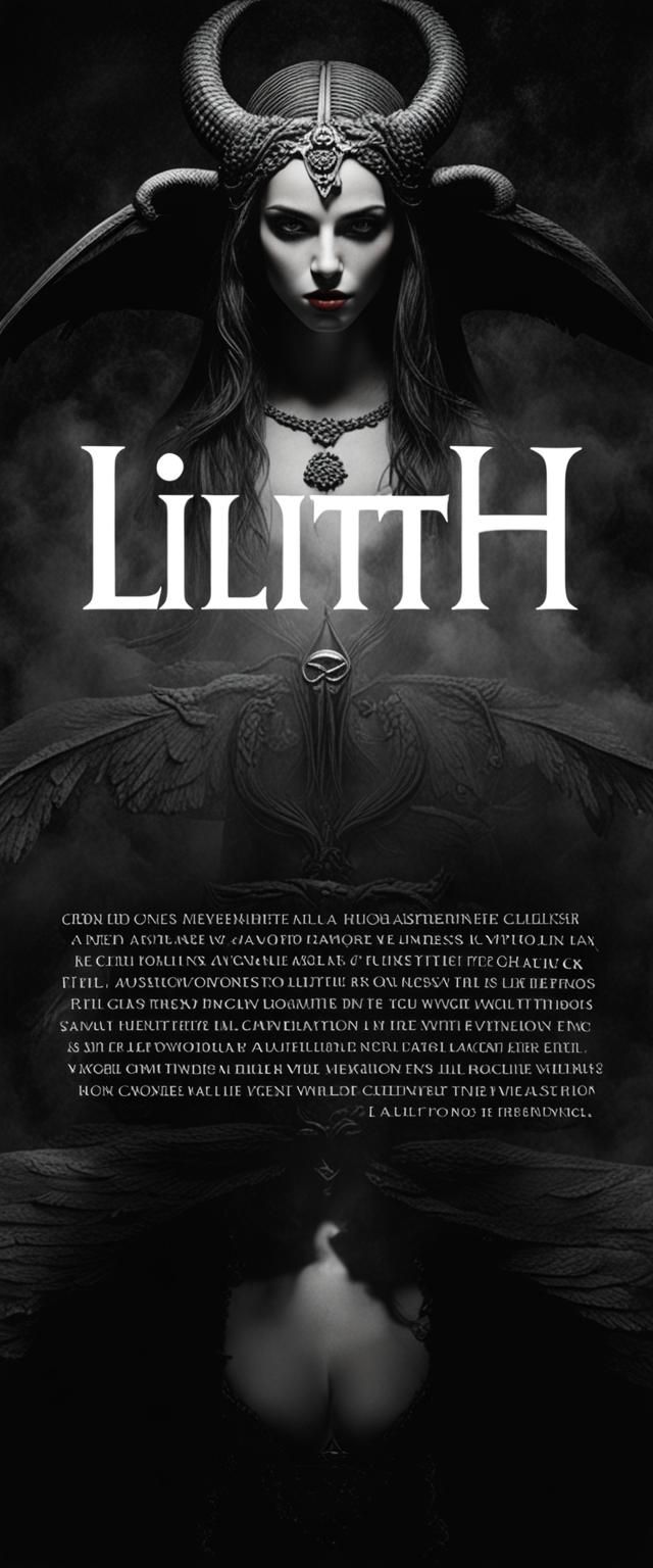 Text Art: The Word Lilith