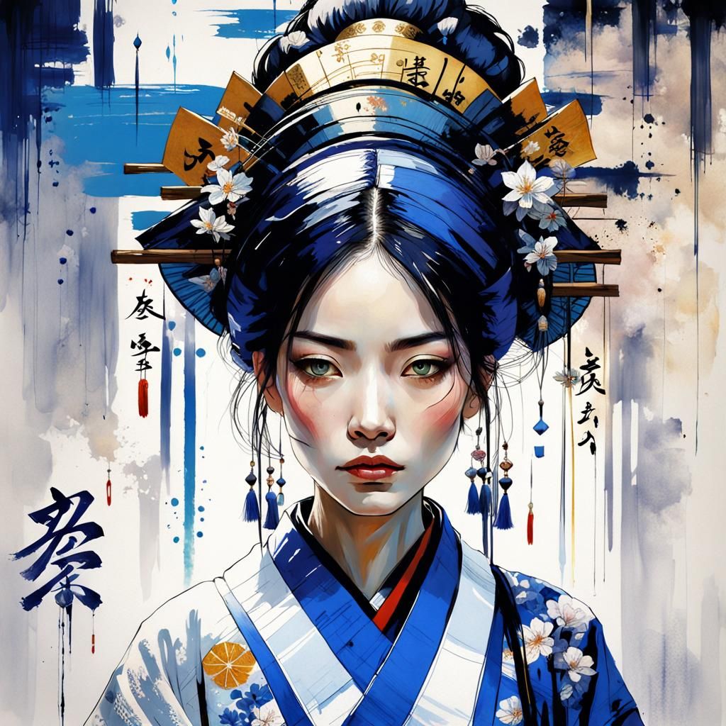 Japanese Maid Kimono