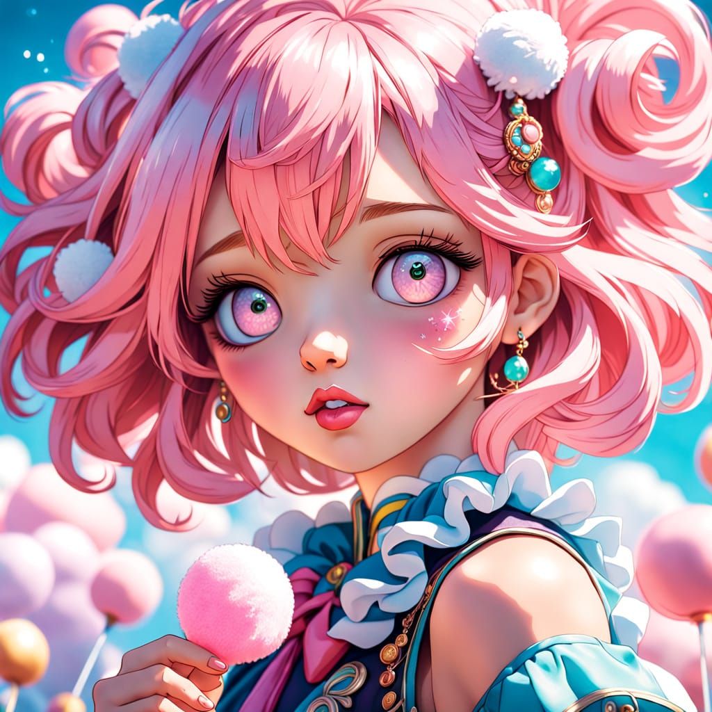 Pastel Princess with Pink Bubblegum