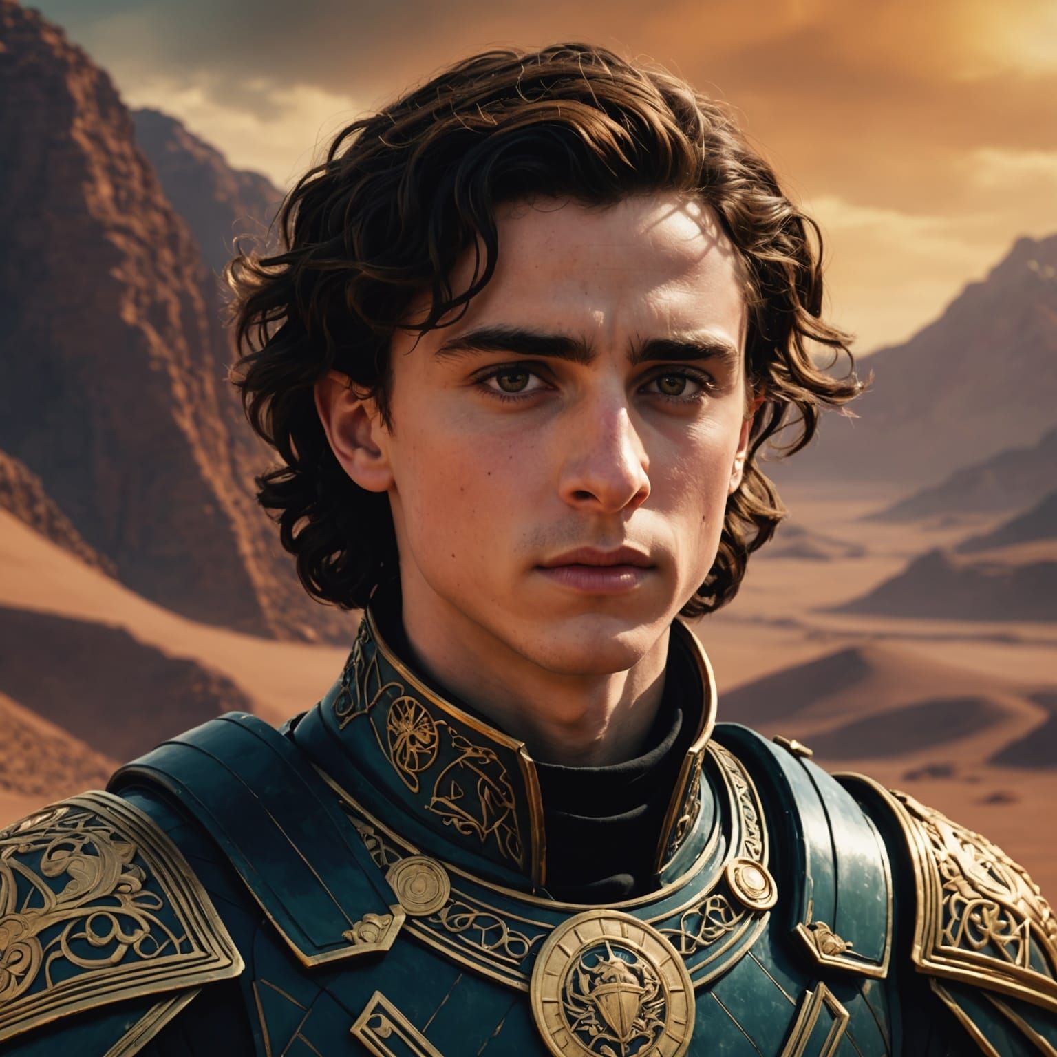 Paul Atreides: A Portrait of Determination