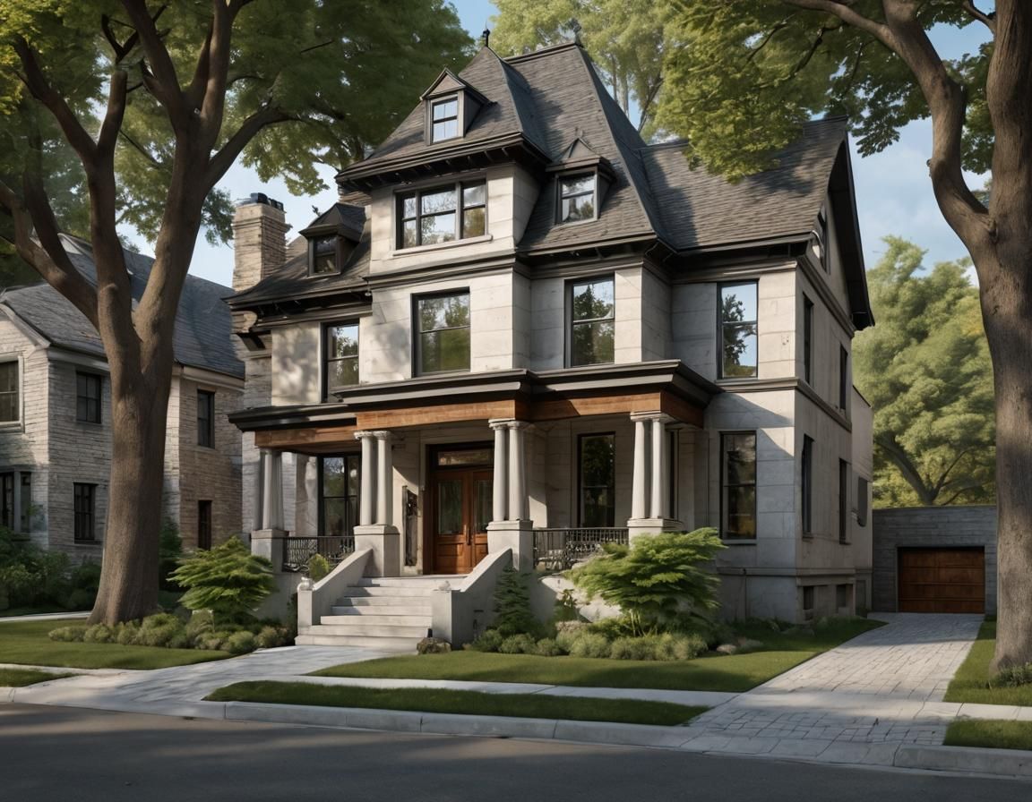 Contemporary House Blends into Historic Neighborhood