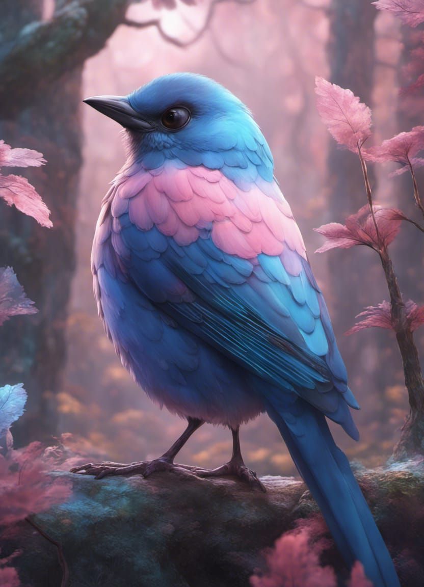 Bird Pastel