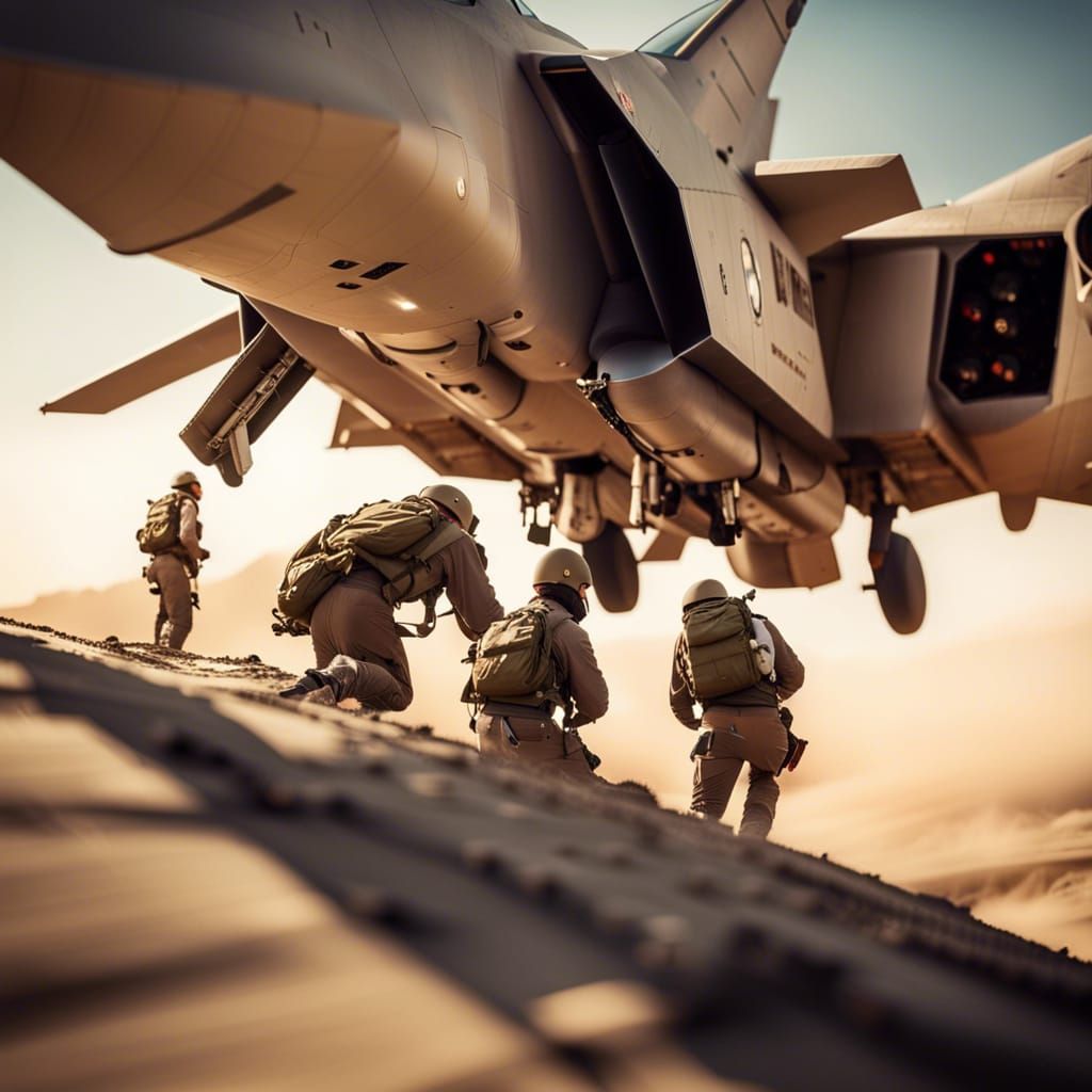 Pilots Prepare for Mission on Remote Planet