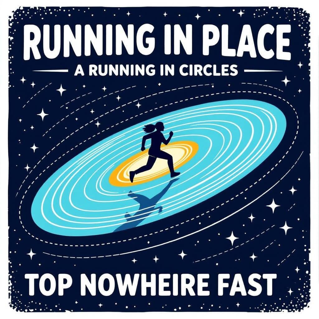 Surreal Album Cover Illustrates the Futility of Endless Runn...