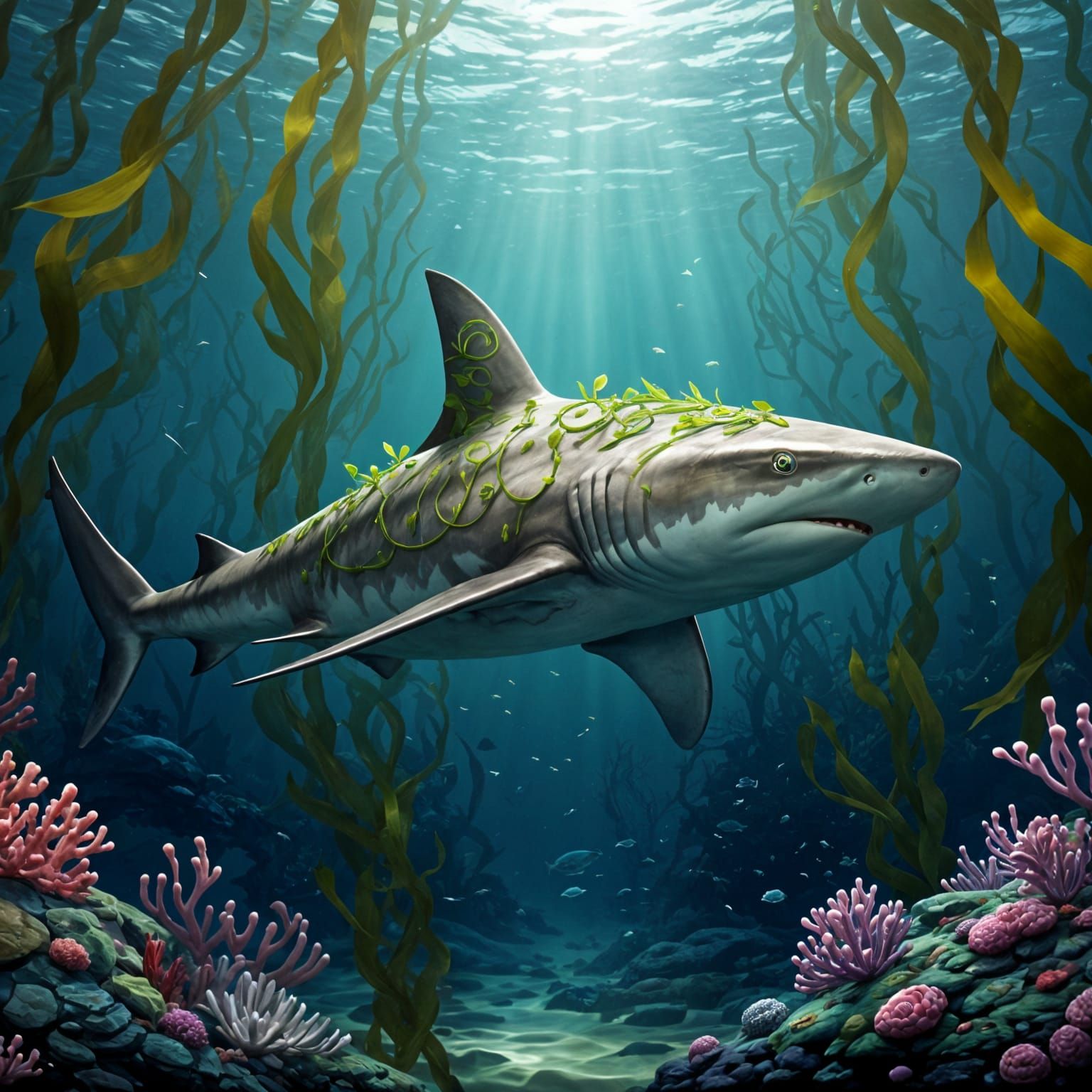 Mystical Reef Shark Druid Wild Shape