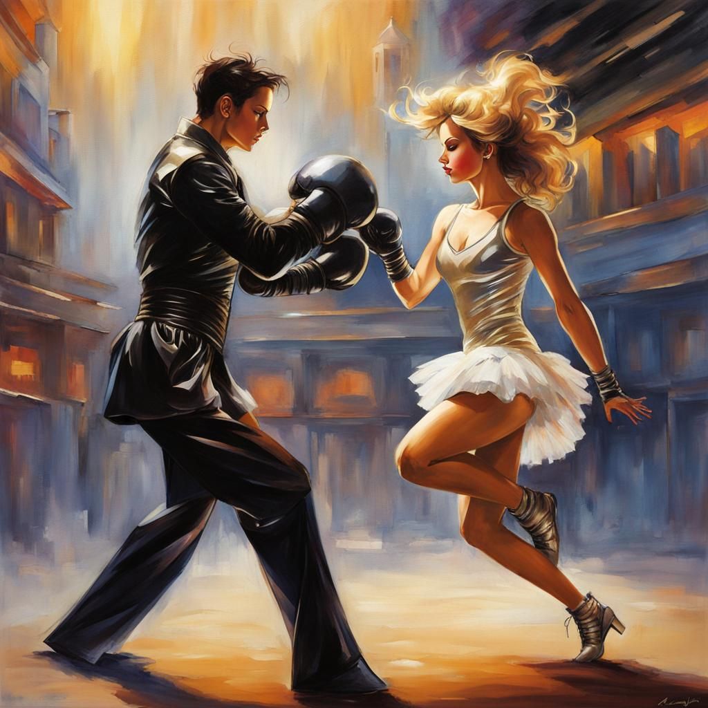 Dancing or boxing ???