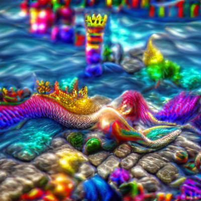 Mermaid Kingdom: A Digital Art Masterpiece