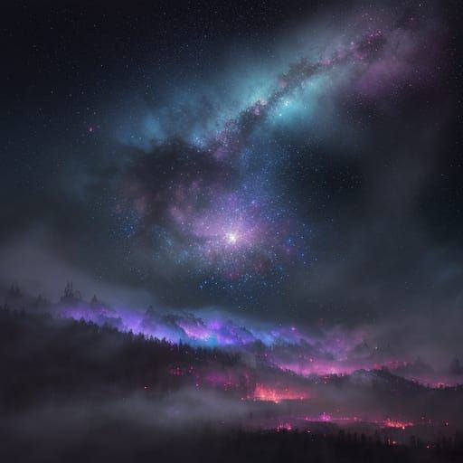 Drunken Constellation Spins Around Tintol Wine Sun