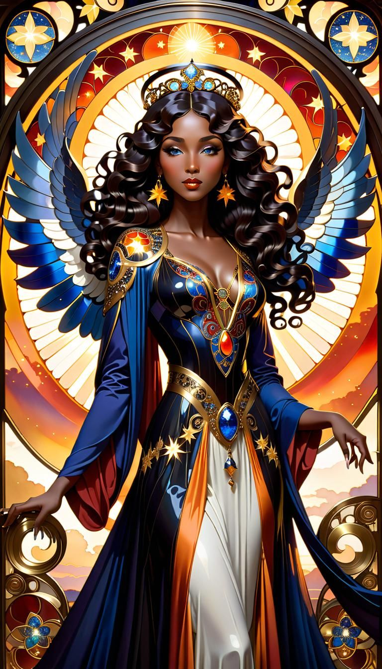 Tarot Card: The Empress, v2