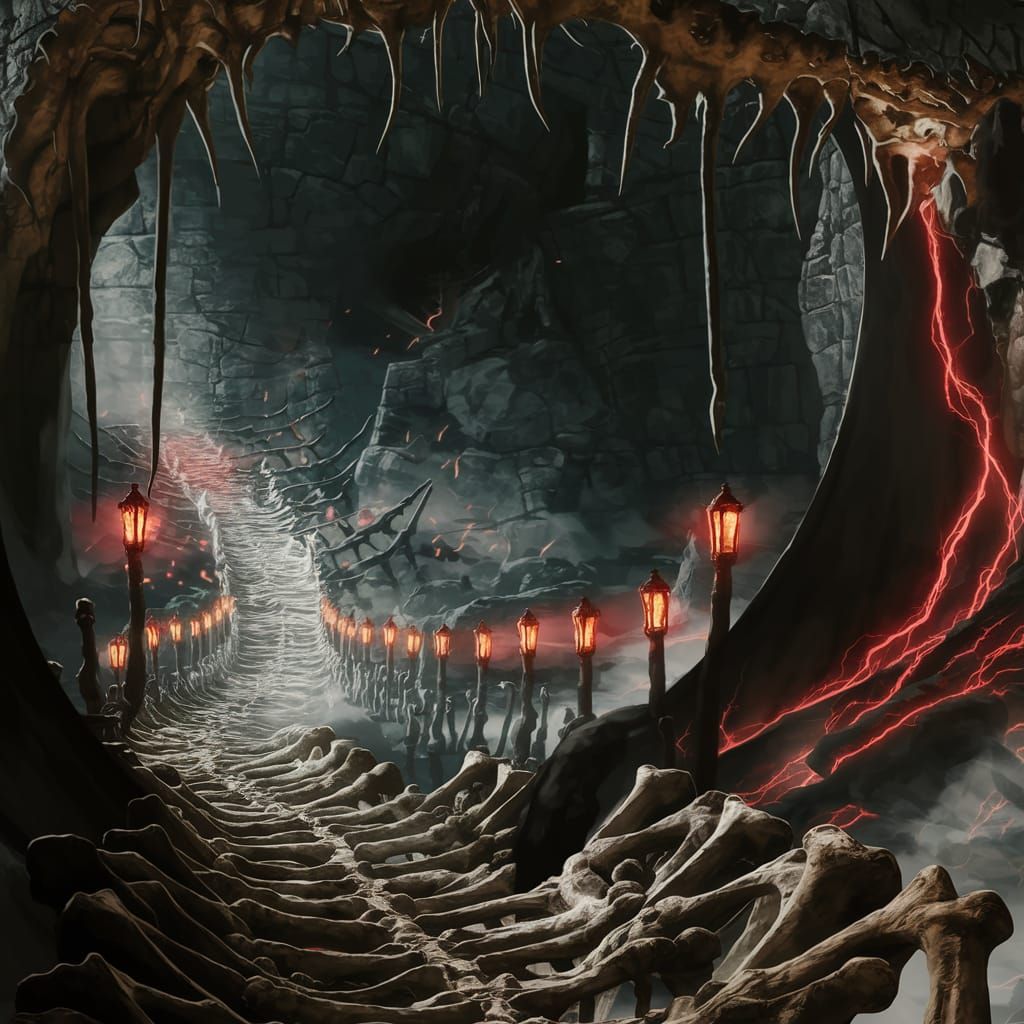 Mythic Cinematic Depth - Wyrm-Nest Bridge Scene