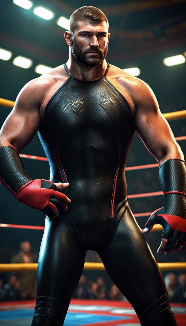 Wrestlers in Neoprene: A Detailed Fantasy Concept